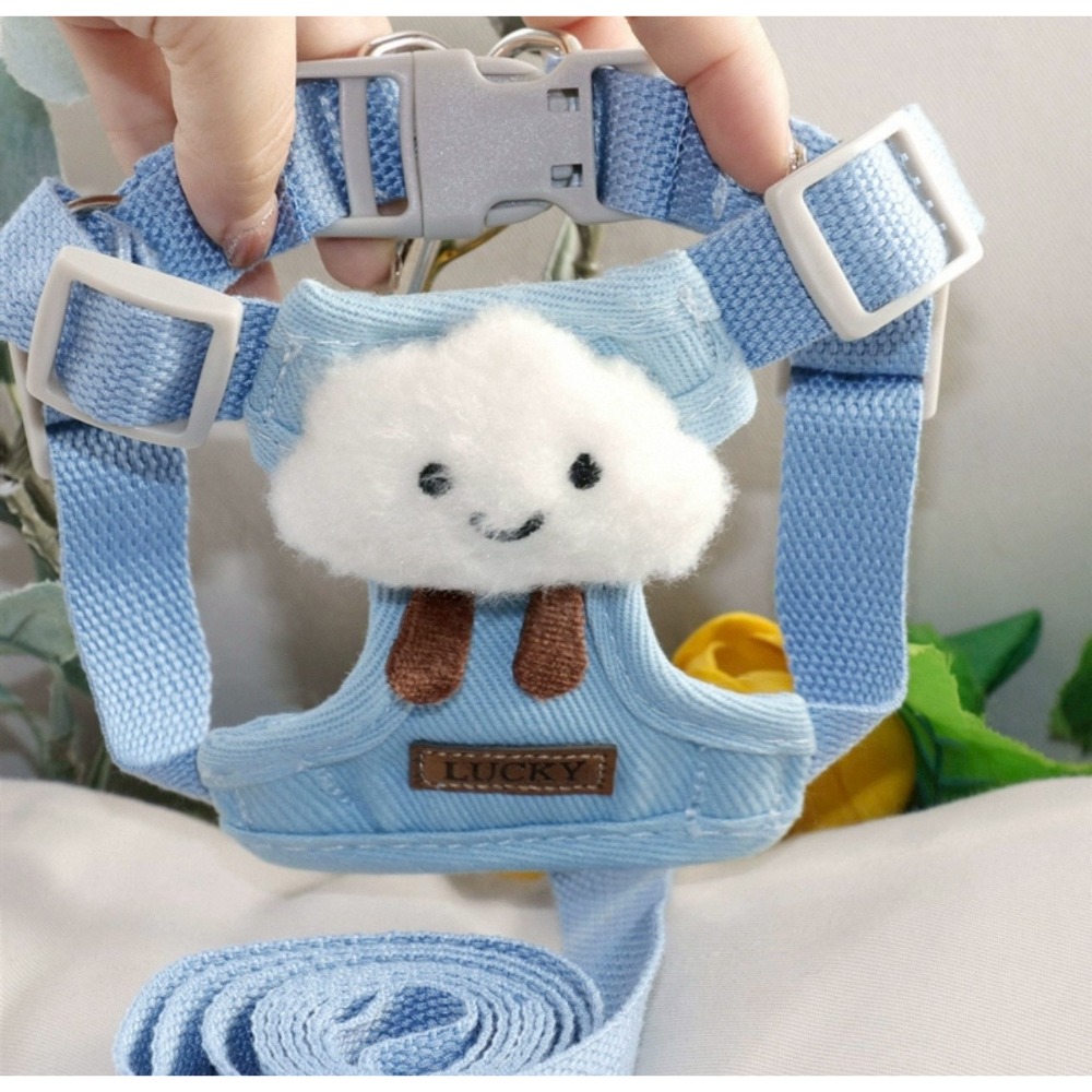 現貨 寵物3D牽引繩背心式 小型犬 立體配件圖案-規格圖8