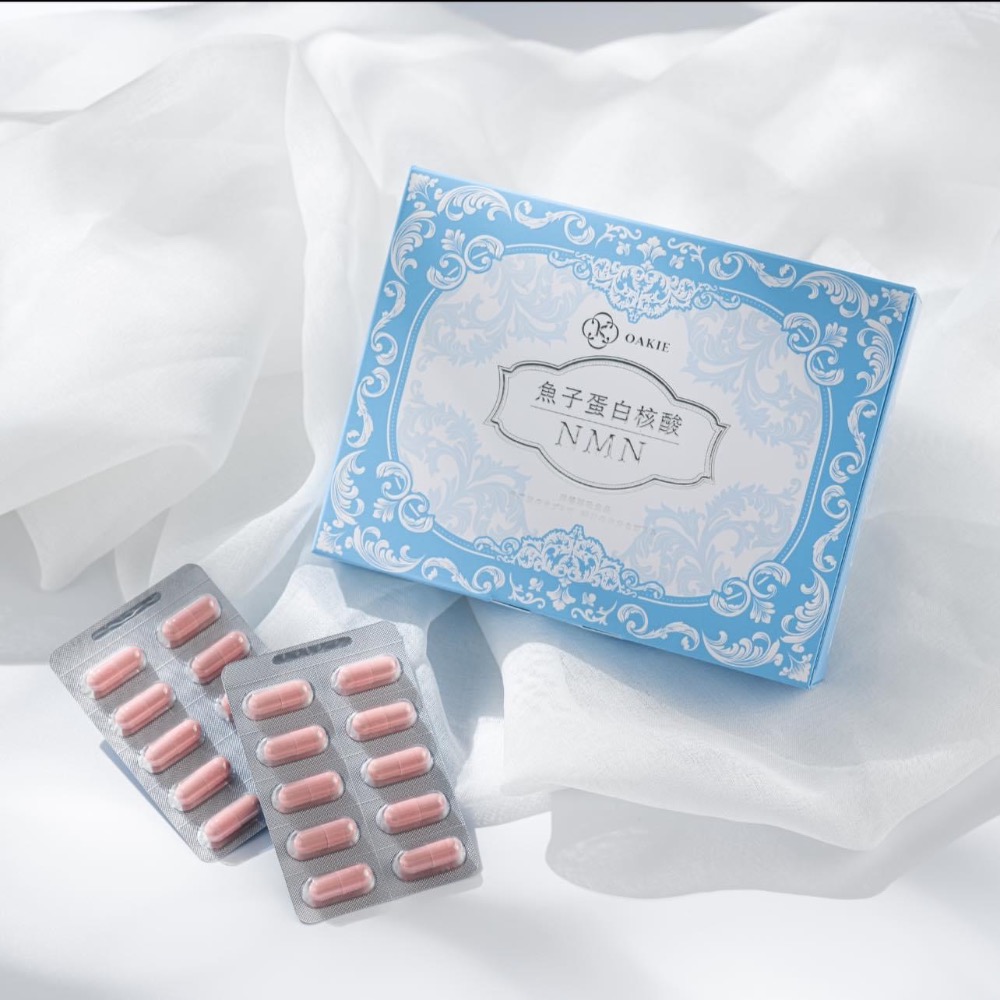 Oakie魚子蛋白核酸NMN 複方膠囊 30顆/盒-細節圖4