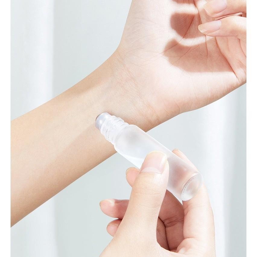 《現貨 開發票》滾珠瓶 滾珠分裝瓶 滾珠玻璃瓶 滾珠瓶 5ml 10ml 走珠瓶 香水瓶 精油瓶 玻璃瓶-細節圖3