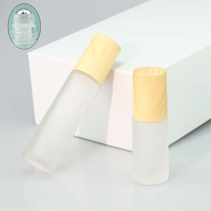 《現貨 開發票》滾珠瓶 滾珠分裝瓶 滾珠玻璃瓶 滾珠瓶 5ml 10ml 走珠瓶 香水瓶 精油瓶 玻璃瓶-細節圖4