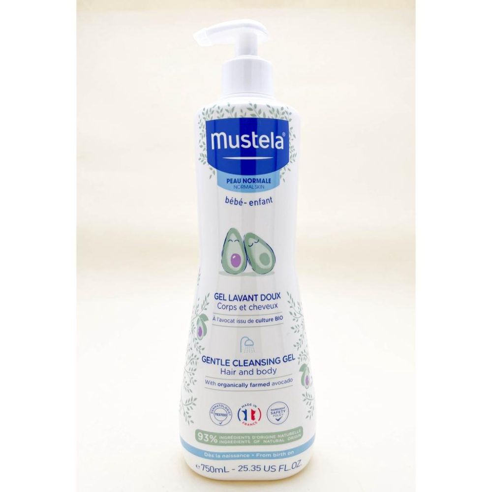 《現貨》Mustela 慕之恬廊 500ml 750ml 多慕雙潔乳 雙潔乳 寶寶洗髮沐浴乳 慕之幼 多幕 慕之恬-細節圖2