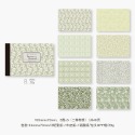 BON BON BONNIE🐰手帳素材 自然手書系列 和風綜合材質低明度色調打底素材紙-規格圖9