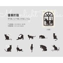 BON BON BONNIE🐰手帳素材 月光黑利亞系列貼紙 小黑貓咪素材貼-規格圖8