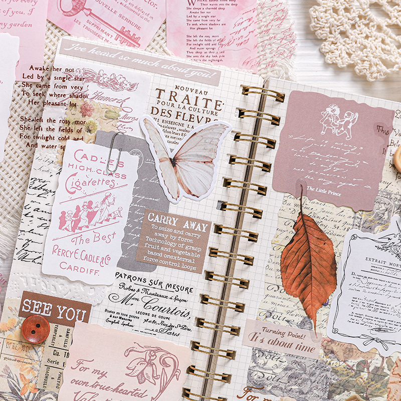 BON BON BONNIE🐰手帳素材 紙跡 莓果莊園手札系列 雙材質文字素材包-細節圖9