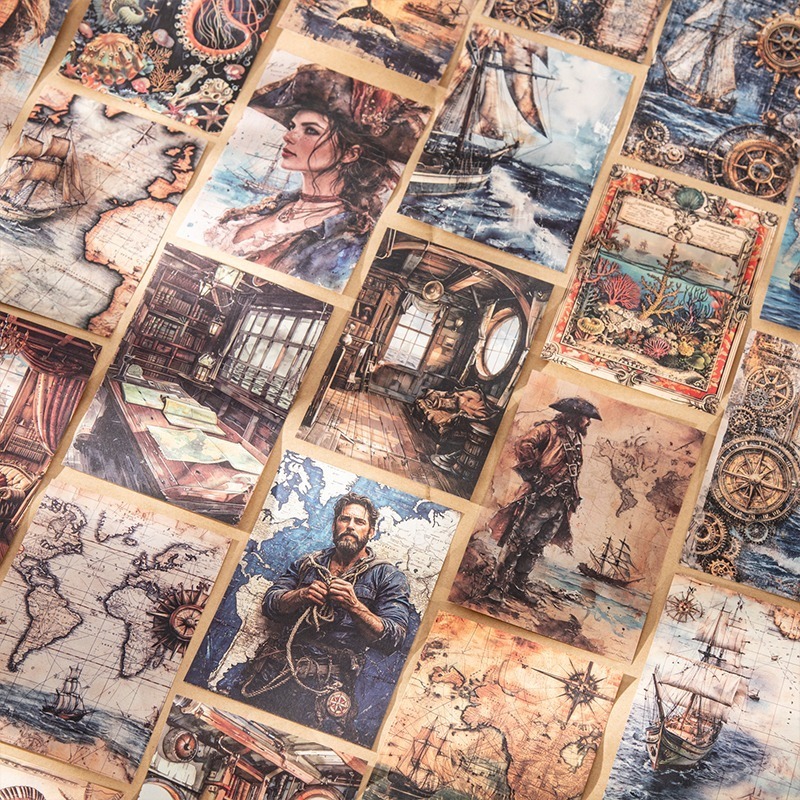 BON BON BONNIE🐰美好的一天 航海紀行系列 海洋神話素材紙-細節圖6