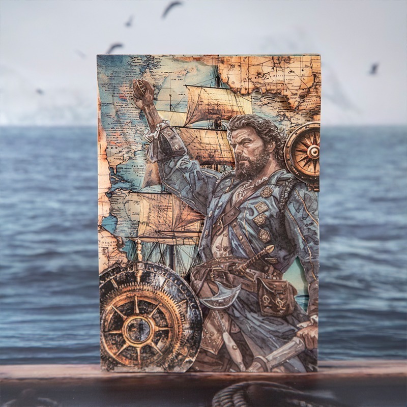 BON BON BONNIE🐰美好的一天 航海紀行系列 海洋神話素材紙-細節圖7