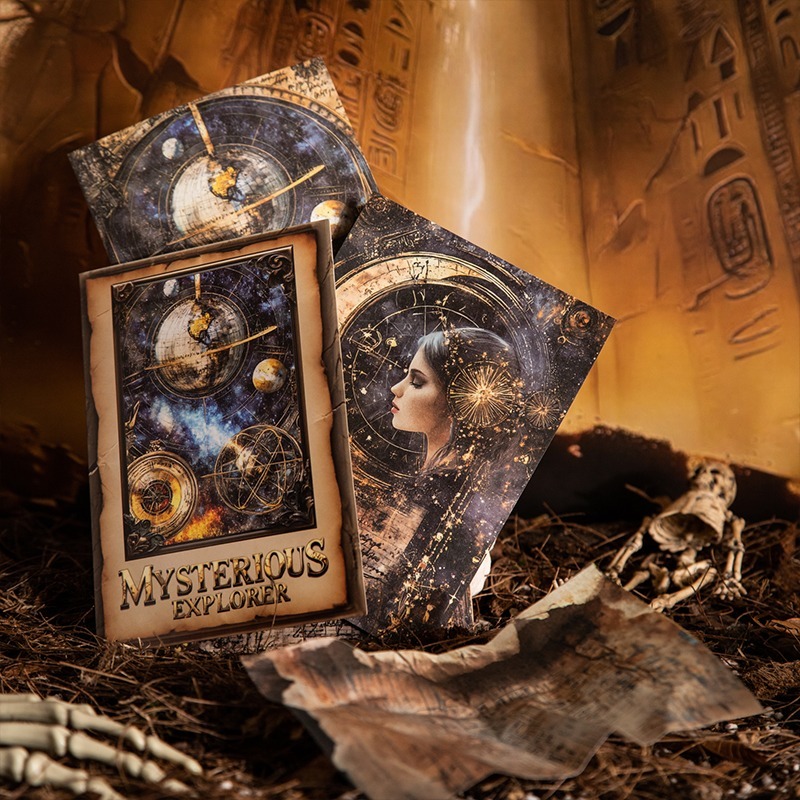 BON BON BONNIE🐰美好的一天 神祕探險家系列 復古冒險素材紙-細節圖3