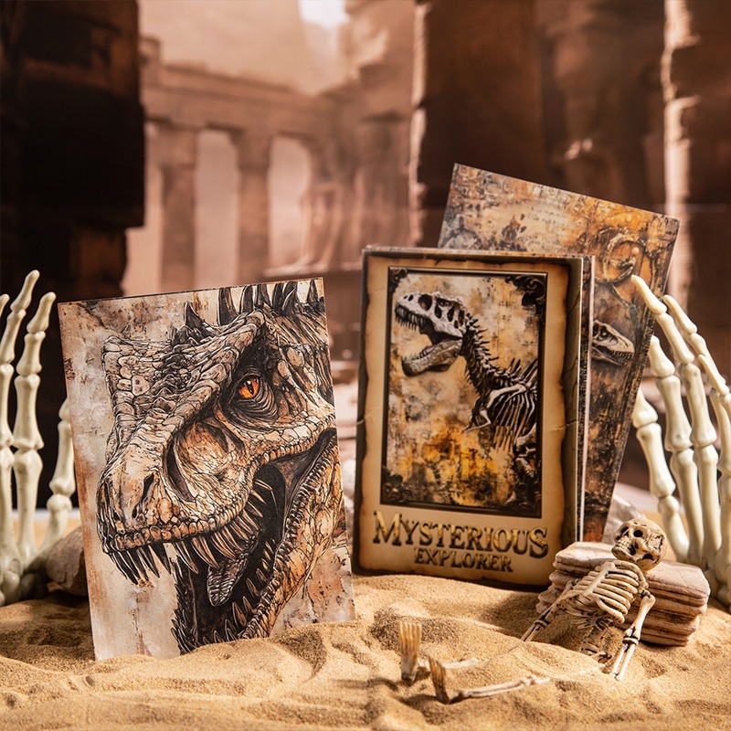 BON BON BONNIE🐰美好的一天 神祕探險家系列 復古冒險素材紙-細節圖7