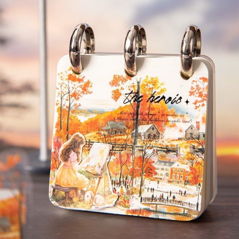 BON BON BONNIE🐰美好的一天 慢鏡頭街景系列 風景旅遊造景PET貼紙包-細節圖5