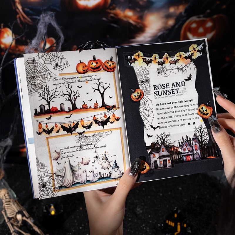 BON BON BONNIE🐰美好的一天 派對晚會系列 暗黑魔法萬聖節膠帶-細節圖6