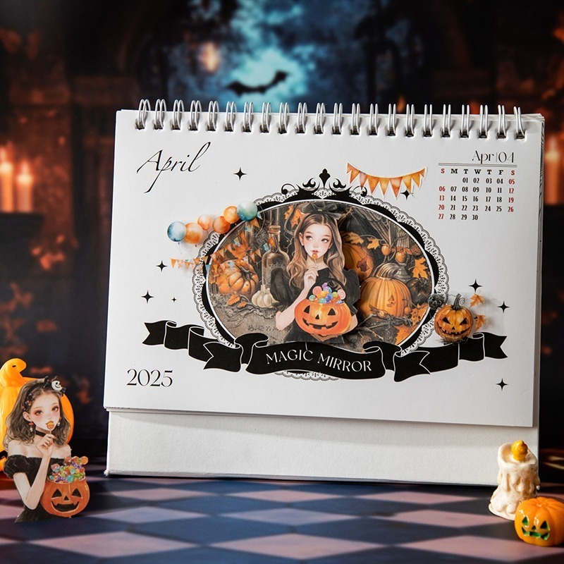 BON BON BONNIE🐰美好的一天 露娜派對系列 歌德女孩萬聖節派對貼紙包-細節圖7