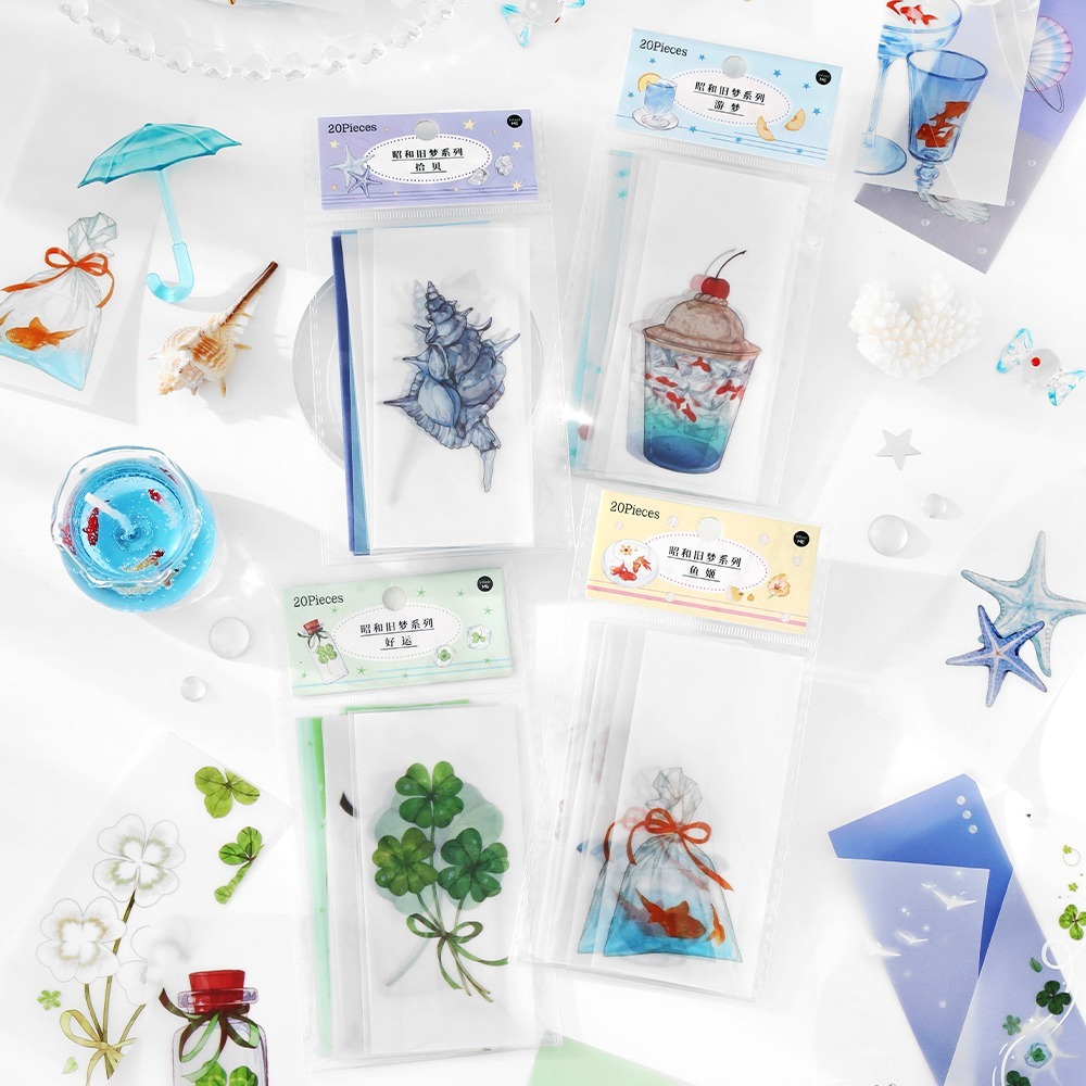 BON BON BONNIE🐰Infeel.Me 昭和舊夢系列 硫酸紙素材-細節圖7