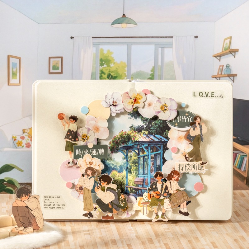 BONBONBONNIE🐰番茄醬少女 戀愛進化論系列 人物情侶pet貼紙-細節圖5