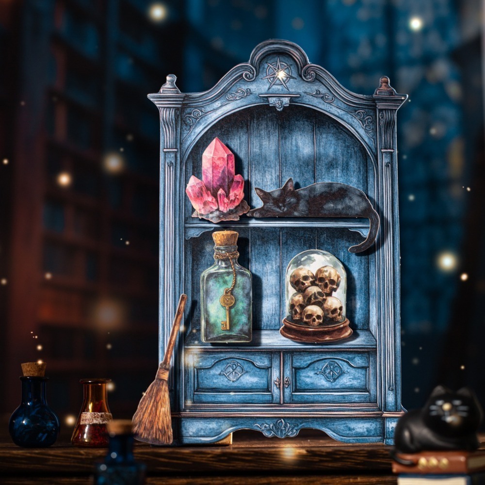 BONBONBONNIE🐰美好的一天 任意魔法櫃系列 魔法主題硬卡貼紙包-細節圖6