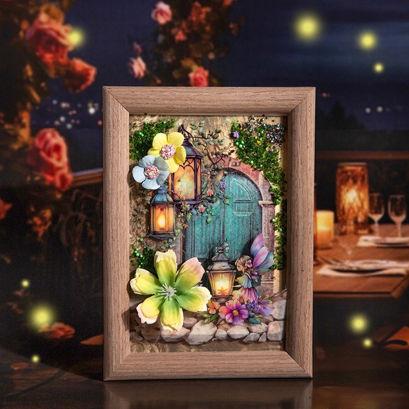 BON BON BONNIE🐰手帳素材 美好的一天 螢火之燈系列 燈飾燈光主題PET貼紙-細節圖7