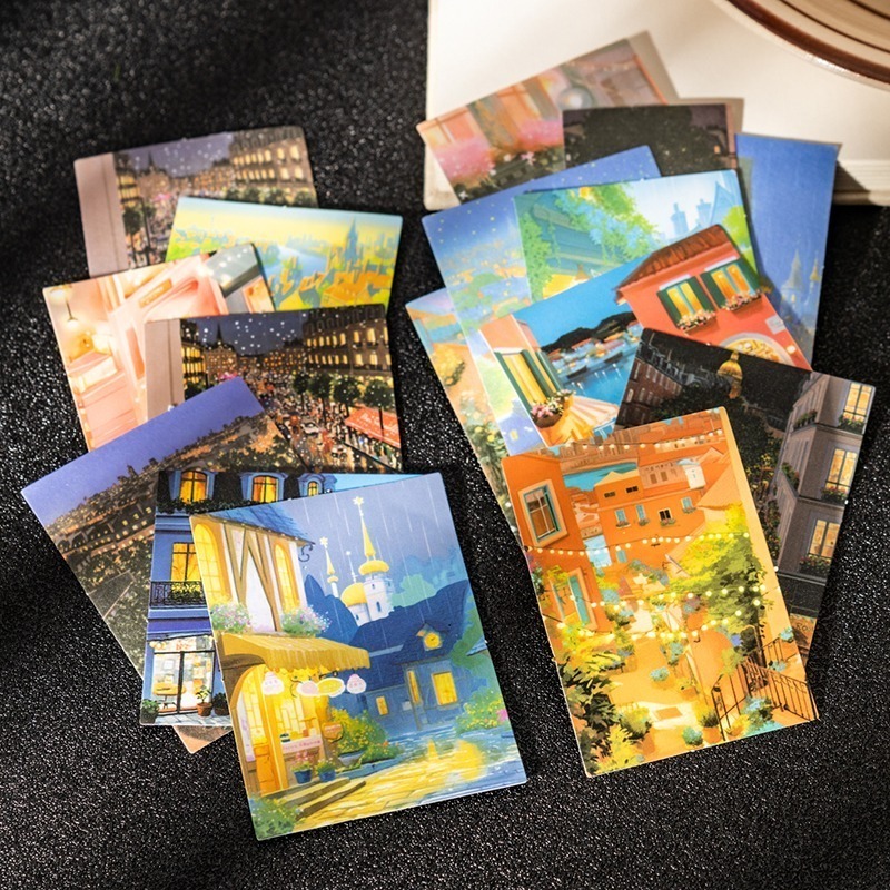 BONBONBONNIE🐰番茄醬少女 星光照亮生活系列 雙材質造景盒裝貼紙-細節圖7