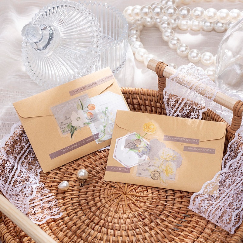 BONBONBONNIE🐰美好的一天 溫暖如初系列 輕復古植物PET貼紙包-細節圖10