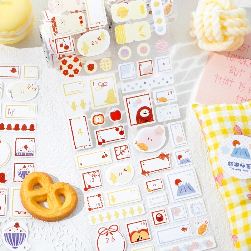 BONBONBONNIE🐰暮光 數字塊塊·雲系列 可愛簡約圖案-細節圖5