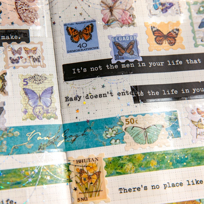 BONBONBONNIE🐰紙先生 裝點閃耀 燈飾主題 節慶裝飾PET膠帶-細節圖5