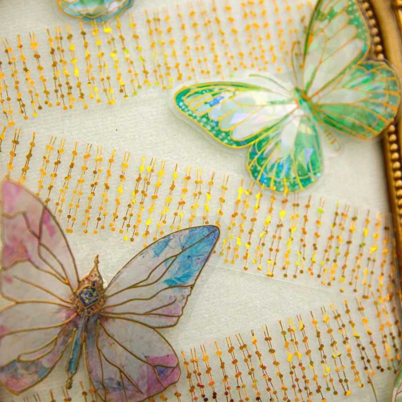 BONBONBONNIE🐰紙先生 裝點閃耀 燈飾主題 節慶裝飾PET膠帶-細節圖7