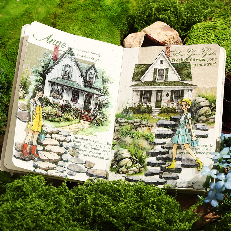 BONBONBONNIE🐰美好的一天 石徑小路系列 地板造景PET膠帶-細節圖5