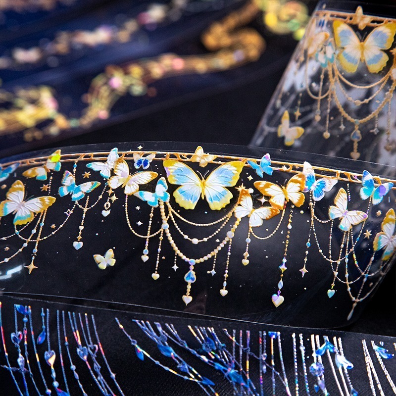 BONBONBONNIE🐰美好的一天 星芒垂鏈 夢幻星光燈串貝殼光PET膠帶-細節圖2