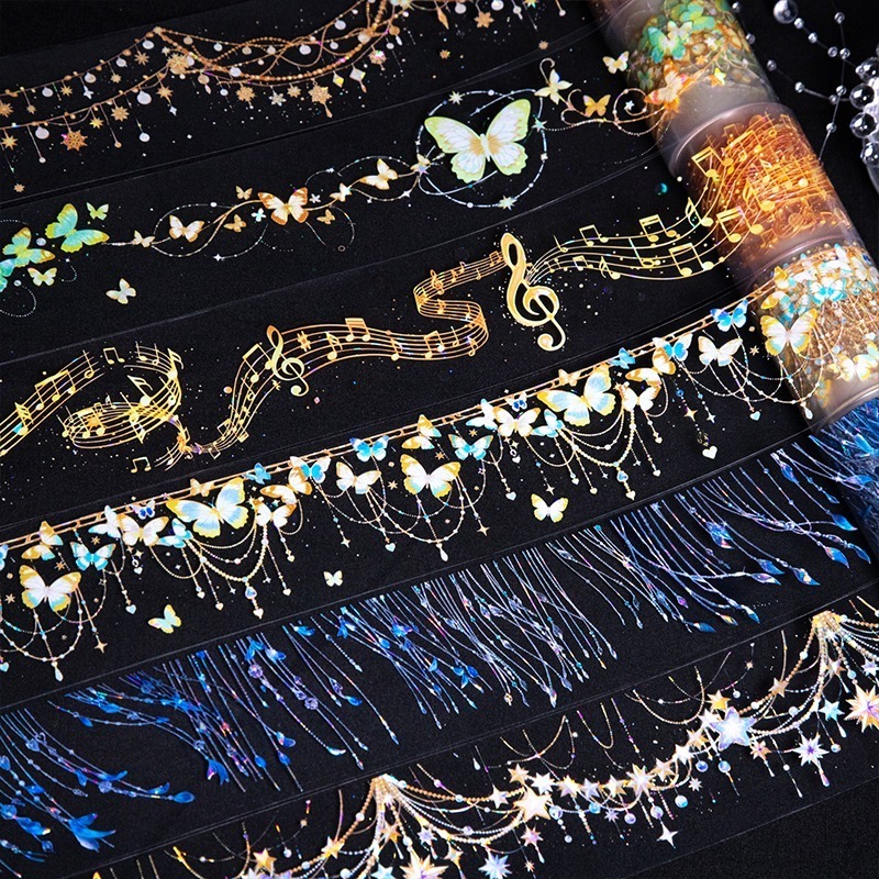 BONBONBONNIE🐰美好的一天 星芒垂鏈 夢幻星光燈串貝殼光PET膠帶-細節圖3