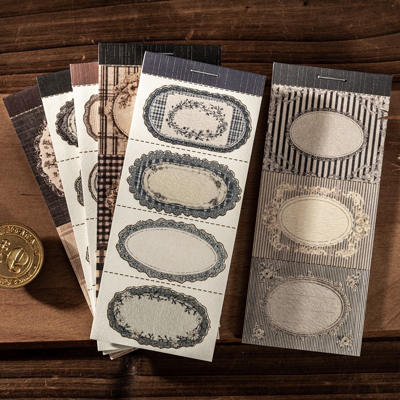 BONBONBONNIE🐰番茄醬少女 花漾系列 花紋邊框 包頭便籤本-細節圖7