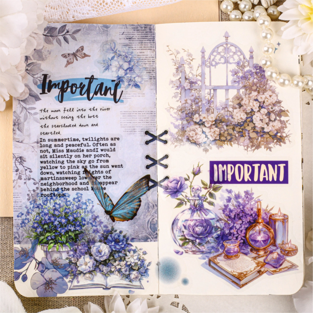 BONBONBONNIE🐰Retro Story 夢澤系列 花卉綜合素材包-細節圖5