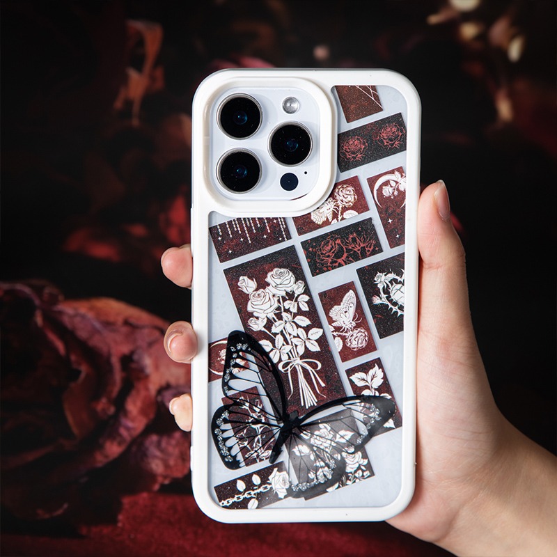 BONBONBONNIE🐰美好的一天 黑夜曙光系列 復古歌德哥特合成紙膠帶-細節圖5