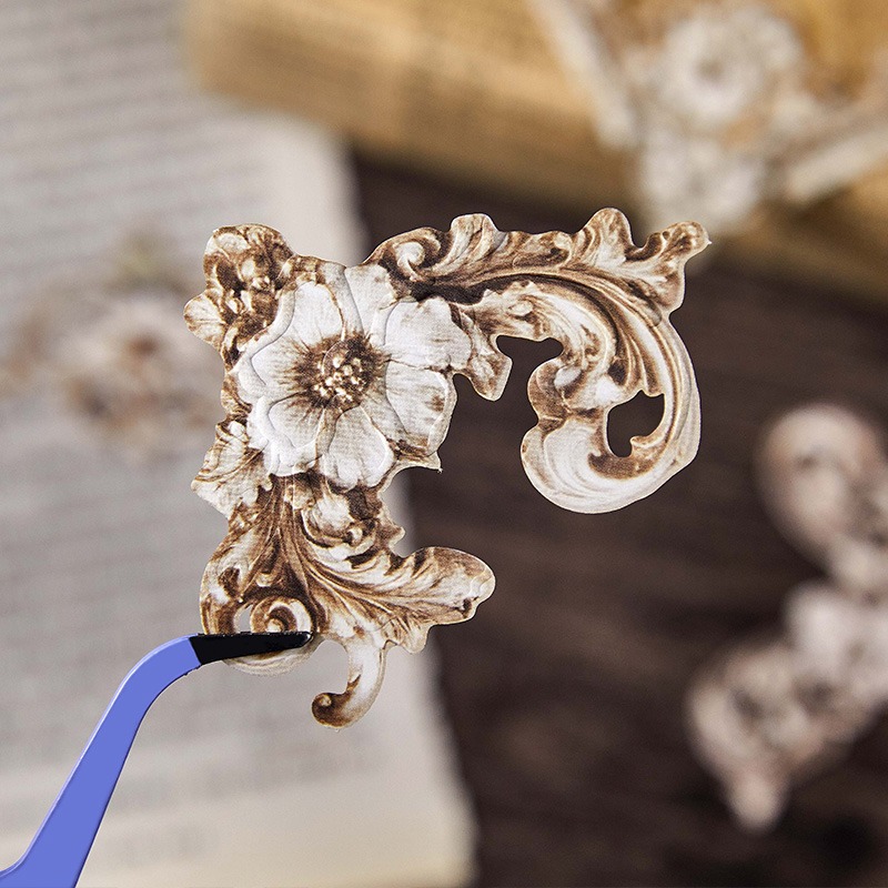 BONBONBONNIE🐰拾光 霧光鏤庭系列 鏤空浮雕邊角貼-細節圖4