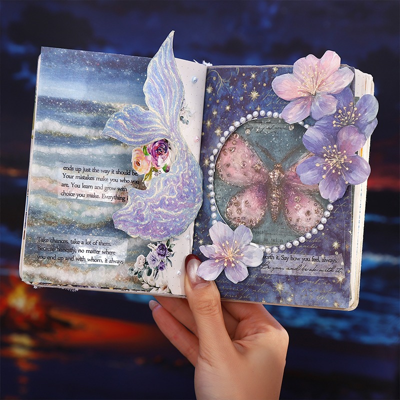 BONBONBONNIE🐰美好的一天 星塵祕卷系列 夢幻背景打底素材紙-細節圖4