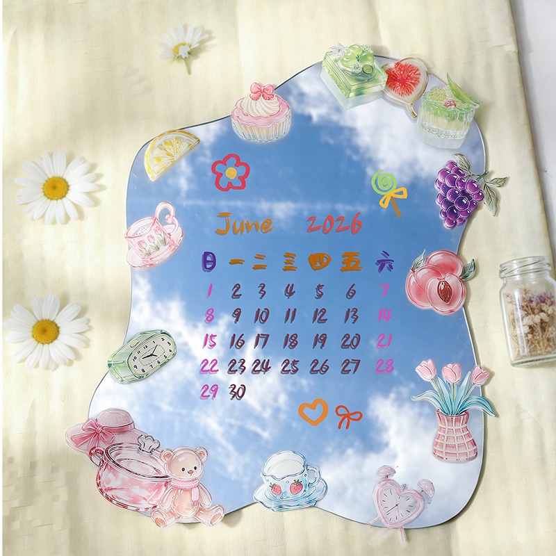 BON BON BONNIE🐰手帳素材  蕃茄醬少女 琉璃小集系列 半透明效果 PET貼紙包-細節圖4