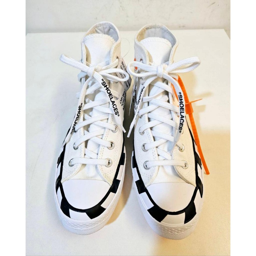 近全新吊牌未剪【Converse x Off White】聯名款 Chuck 70s All-Star 2.0-細節圖3