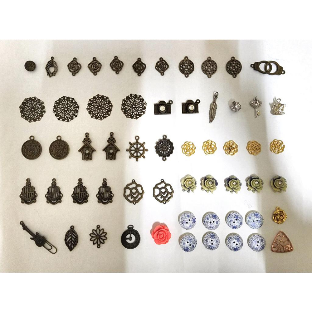 手工藝 手做材料 吊飾 金屬系列 10元區-細節圖2