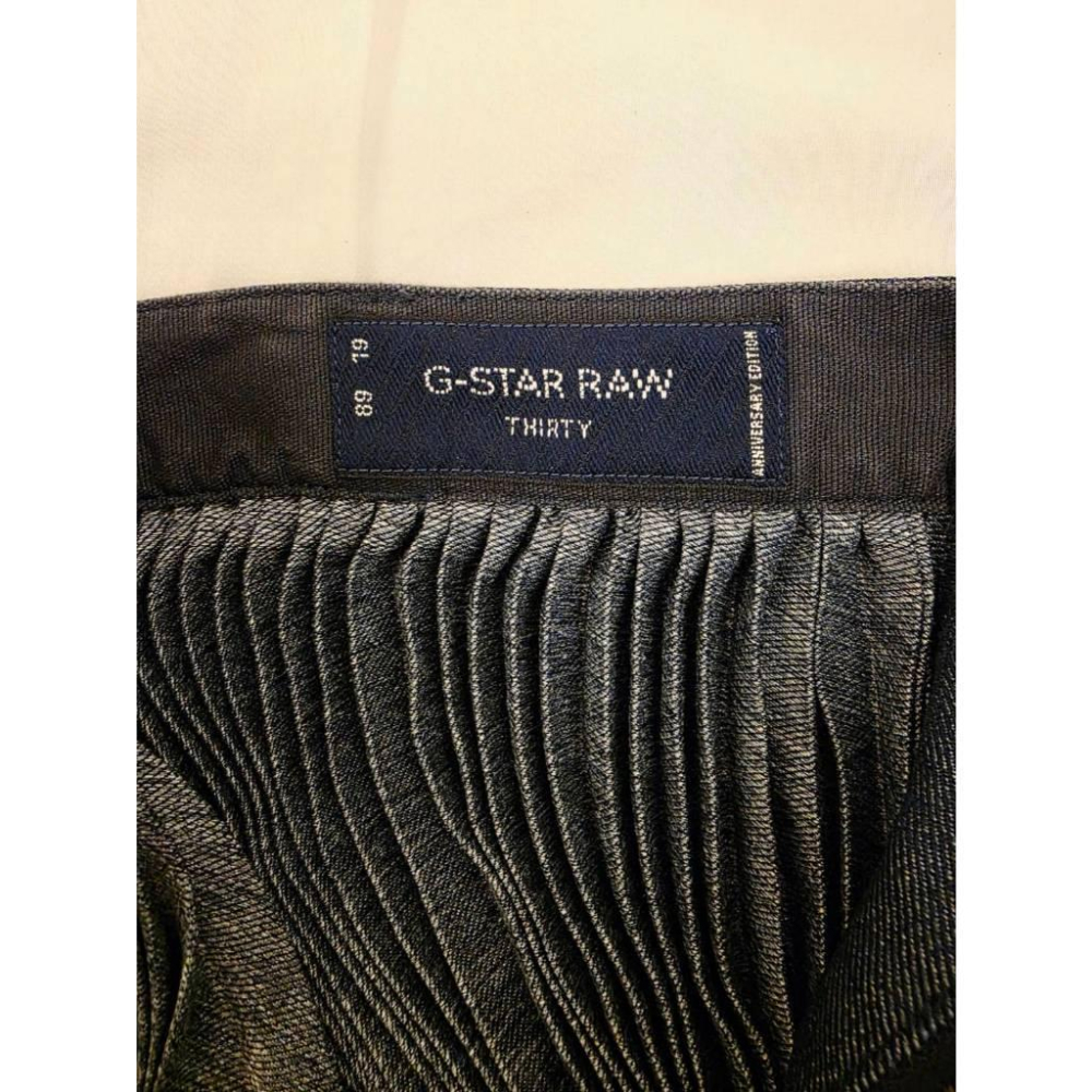 關注折價 全新 荷蘭【G-star RAW】30周年限定 百褶牛仔裙-細節圖6