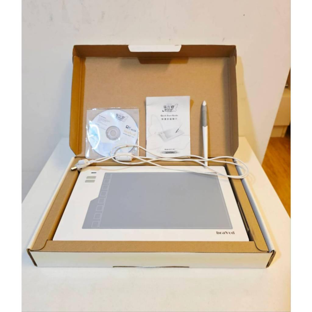 關注折價【braVod】極光蝶Butterfly AGT-195 繪圖板 電繪板-細節圖2