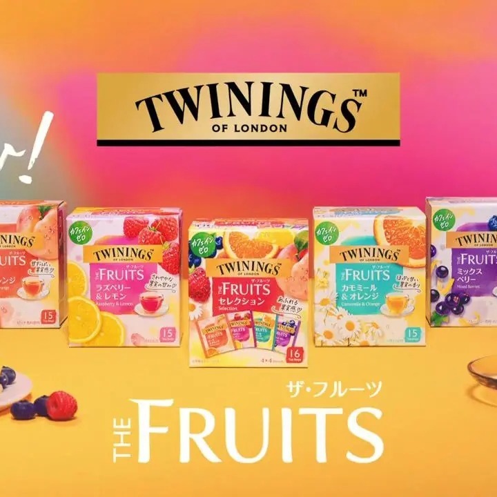 ArielWish日本限定口味片岡TWININGS唐寧茶綜合水果茶洋甘菊花果茶水蜜桃柳橙覆盆子檸檬莓果茶-無熱量五款-細節圖8