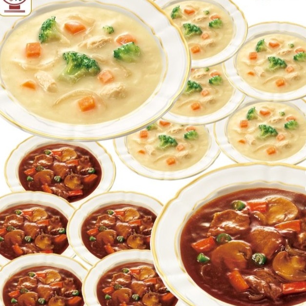 ArielWish天野實業日本製超好吃燉奶油雞肉白醬/牛肉燉湯消夜點心泡麵速食麵杯麵煮法即時包調理包玄米低卡路里兩款-細節圖4