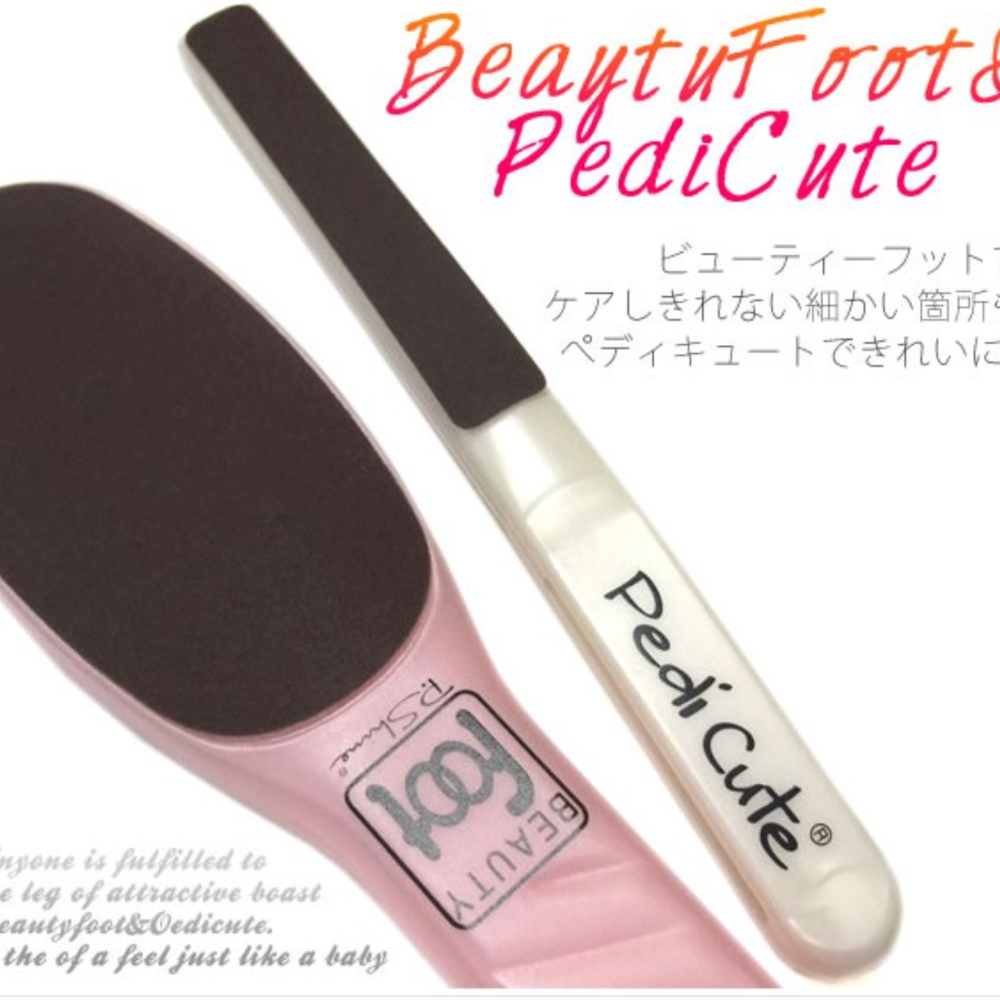 ArielsWish日本藥妝排行榜大S推薦Beauty FOOT去角質搓腳板Pedi Cute去腳皮磨腳板-日本製攜帶版-細節圖7