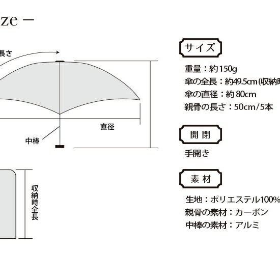 ArielWish日本雜誌推薦BE SUNNY晴雨兩用愛心漸層雨傘陽傘掛勾把手防曬抗紫外線抗UV深藍色黑色-兩款絕版品-細節圖9