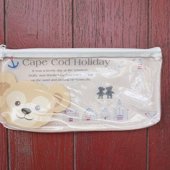 Ariel Wish日本東京迪士尼Duffy達菲熊雪莉玫夏季帆船度假鱈魚岬牙刷折疊漱口杯防水夾鏈袋收納包-旅行組-現貨-細節圖4