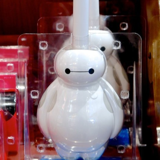 Ariel Wish日本東京迪士尼Disney大英雄天團杯麵BAYMAX灰塵刷雞毛撢子撣子除塵刷子除塵把最後一個絕版品-細節圖10