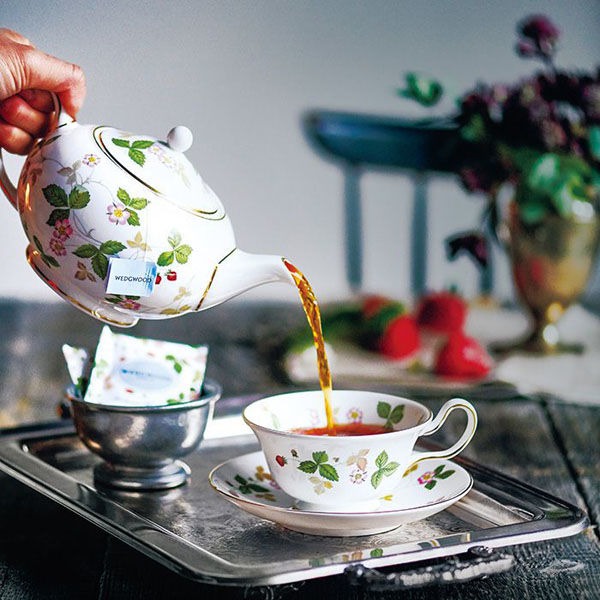 ArielWish日本帶回WEDGWOOD英式精品茶包組合婚禮小物檸檬薑茶檸檬薄荷英式下午茶禮盒附收納夾9入藍盒款-現貨-細節圖5