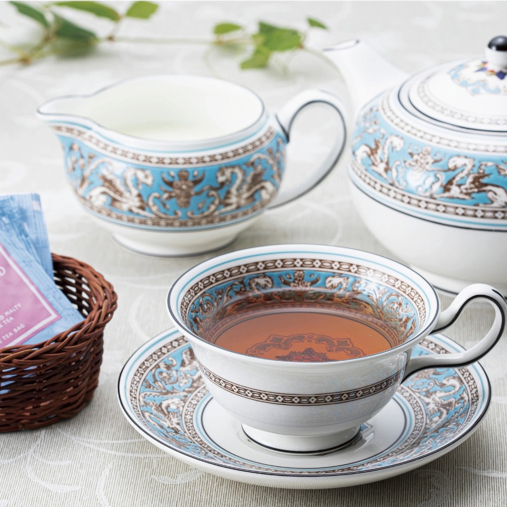 ArielWish日本帶回WEDGWOOD英式精品茶包組合婚禮小物檸檬薑茶檸檬薄荷英式下午茶禮盒附收納夾9入藍盒款-現貨-細節圖6