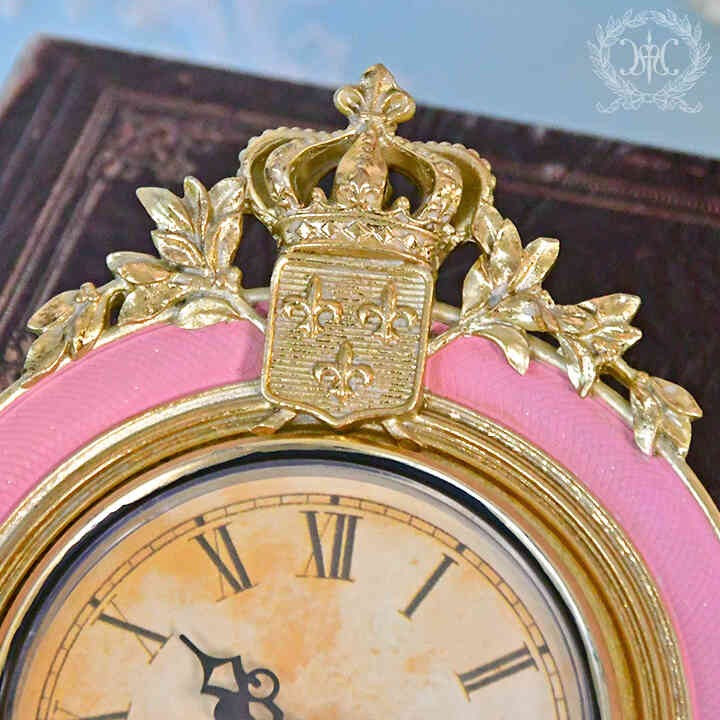 ArielWish日本皇室品牌HARMONIER高級居家生活-立體雕花燙金木質感掛飾時鐘攝影棚拍照婚禮小物-三色絕版品-細節圖5