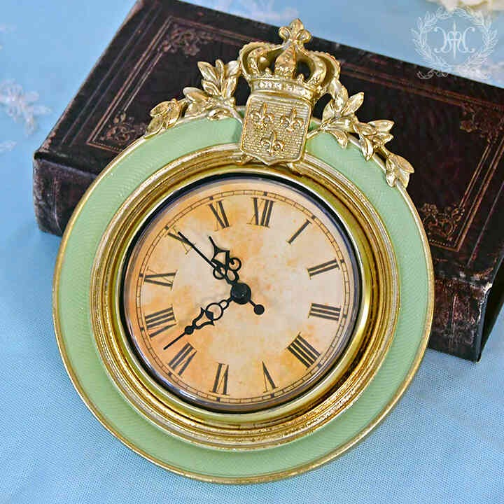 ArielWish日本皇室品牌HARMONIER高級居家生活-立體雕花燙金木質感掛飾時鐘攝影棚拍照婚禮小物-三色絕版品-細節圖7