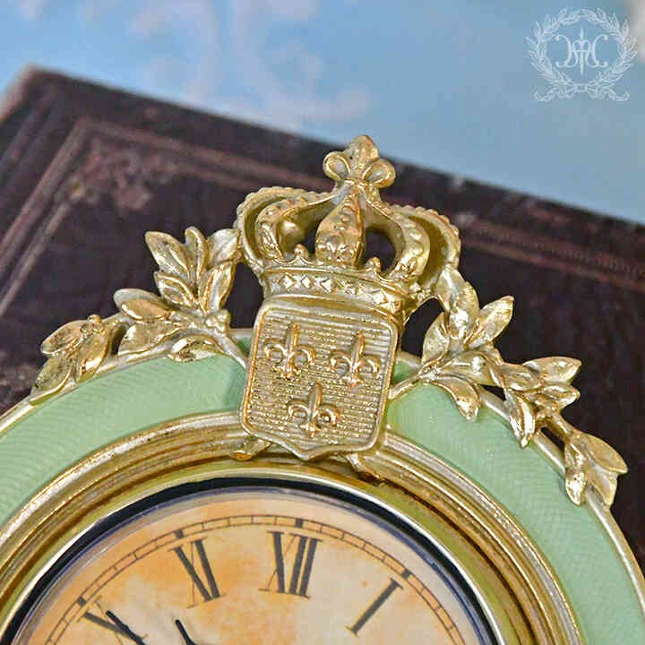 ArielWish日本皇室品牌HARMONIER高級居家生活-立體雕花燙金木質感掛飾時鐘攝影棚拍照婚禮小物-三色絕版品-細節圖9