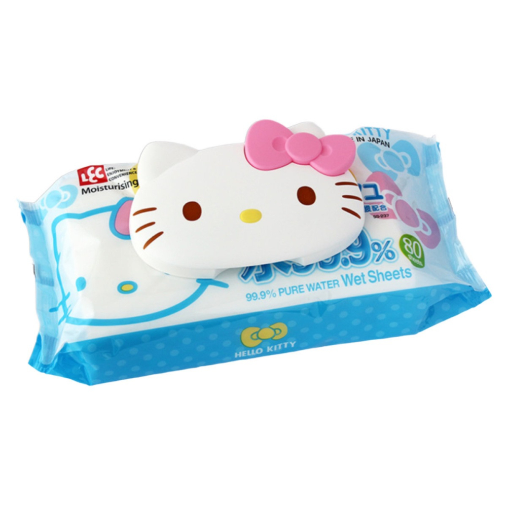 ArielWish日本製Disney Baby米妮蝴蝶結米奇小手Kitty凱蒂貓阿卡將可重覆黏貼防乾燥濕紙巾蓋日本製現貨-細節圖6