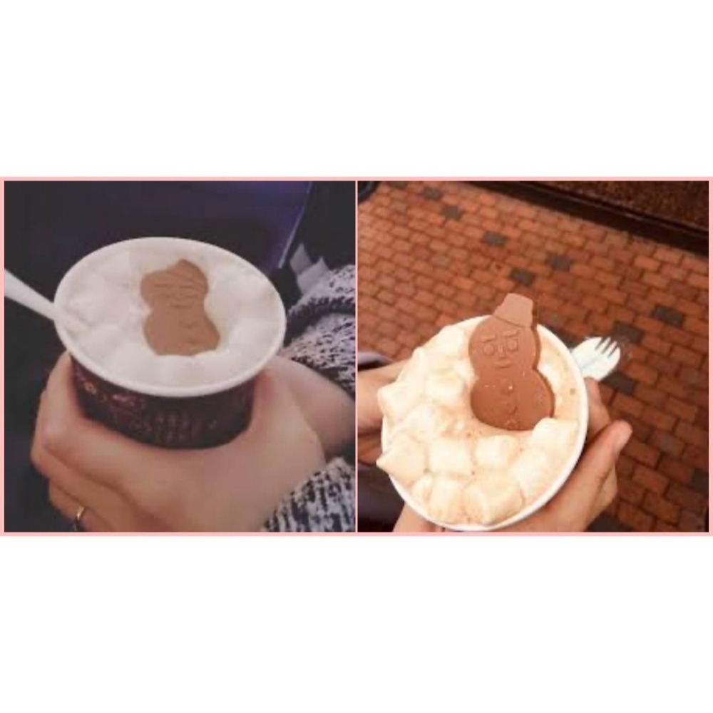 Ariel Wish日本北海道白色戀人Ishiya石屋製菓冬季限定限量版雪人白巧克力/牛奶巧克力12入禮盒-兩款現貨各一-細節圖3